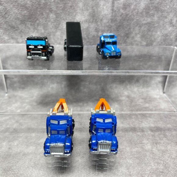 Micro Machines Jodel Building Supply & Mack Tow Truck Set Vintage 80's - Picture 3 of 12